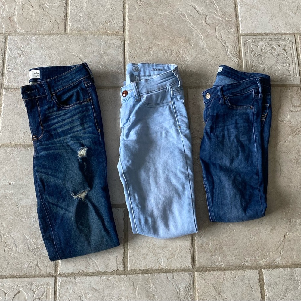 Size 0 Jeans bundle⚡️